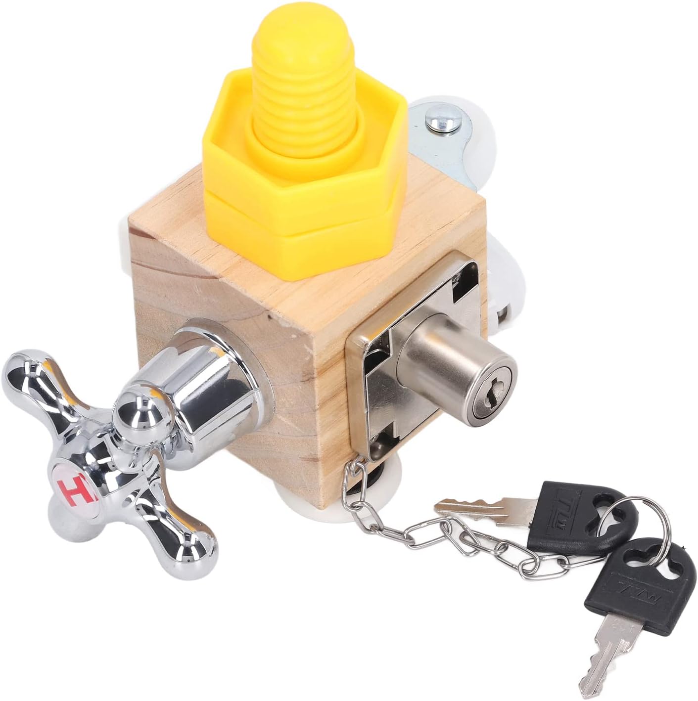 VIP Peuter Sensorisch Druk Blok – 7-in-1 Praktisch Leerspeelgoed