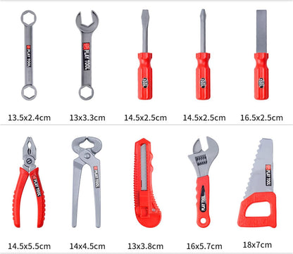 VIP Kids Construction Tool Set (38/41 stuks) – Realistische speelgoedboor, gereedschap en gereedschapskist