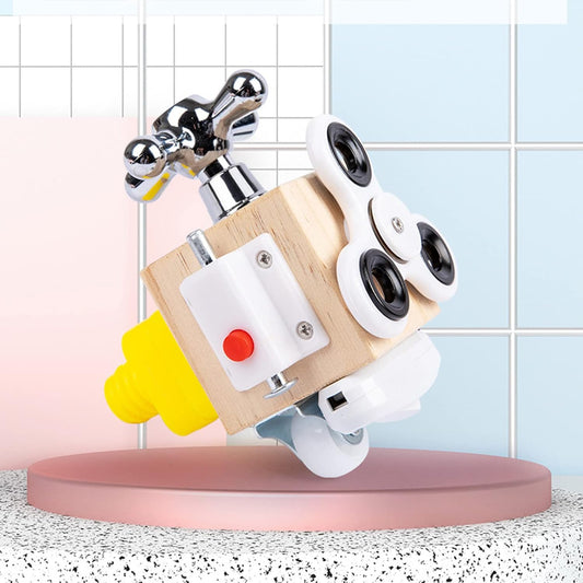 VIP Peuter Sensorisch Druk Blok – 7-in-1 Praktisch Leerspeelgoed