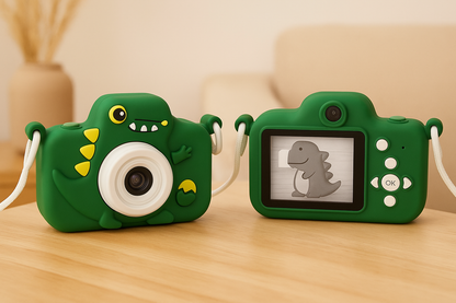 VIP DinoPix™ Instant Print Camera voor kinderen – Leuke foto- en videocamera met thermisch printen