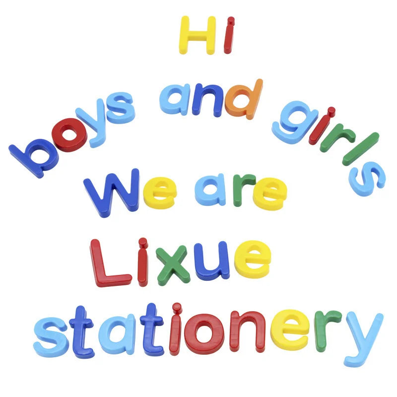 VIP Magnetische Alfabetset – Educatieve koelkastmagneten voor kinderen