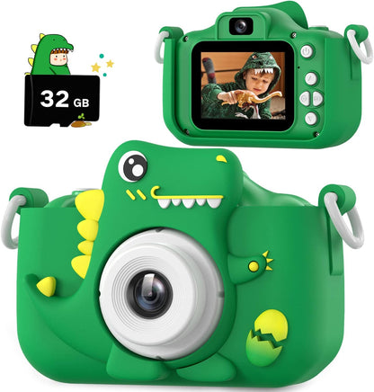 VIP DinoPix™ Instant Print Camera voor kinderen – Leuke foto- en videocamera met thermisch printen